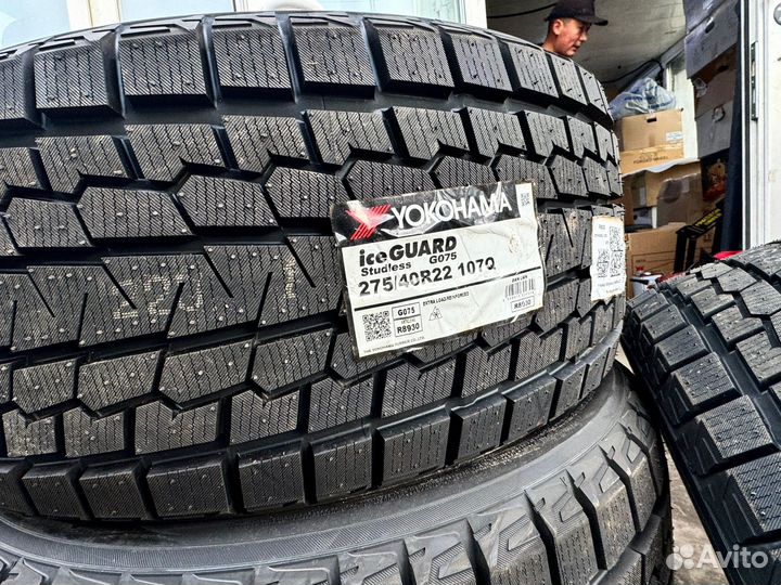 Yokohama Ice Guard G075 275/40 R22 и 315/35 R22 111Q