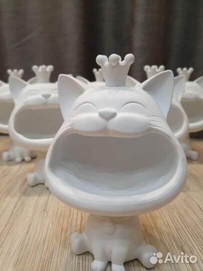 Конфетница Котик, подарок для дома