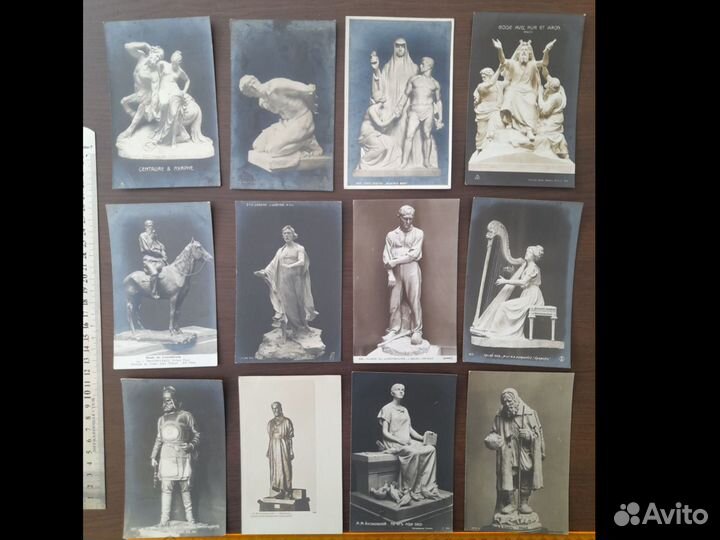 Набор дореволюционных открыток. 50 штук