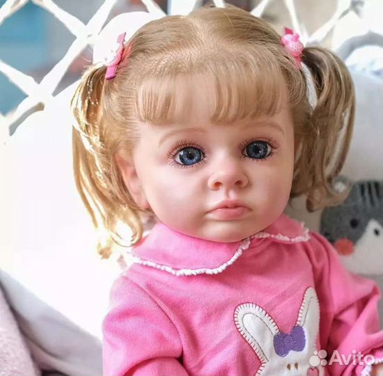 Кукла Реборн девочка 55 см