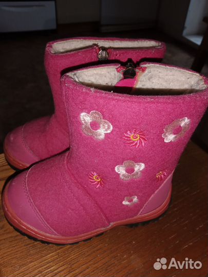 Валенки для девочки р. 25