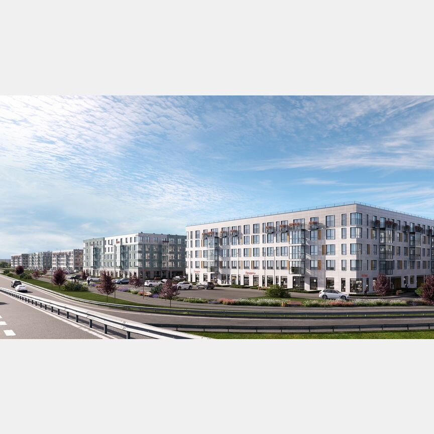 2-к. квартира, 57,7 м², 1/5 эт.