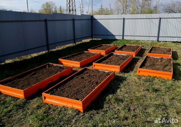 Грядка темно-зеленая 1м х 5м х 22см