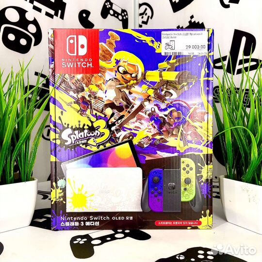 Nintendo Switch oled Splatoon 3 (64Gb) NeW