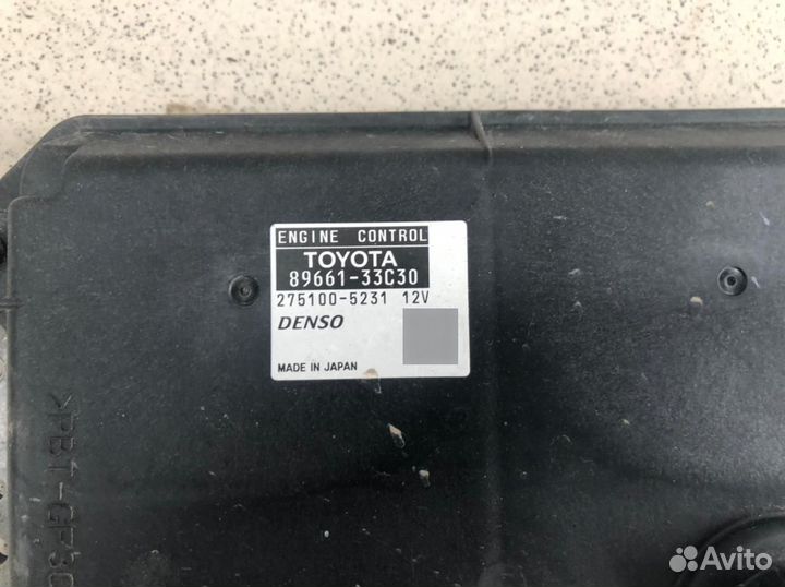Блок управления двигателем эбу Toyota Camry