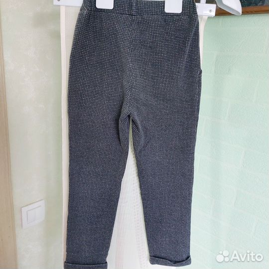 Брюки школьные для девочки 122