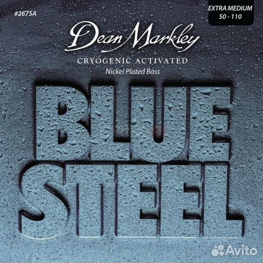 Струны 50-110 Dean Markley DM2675A Blue Steel