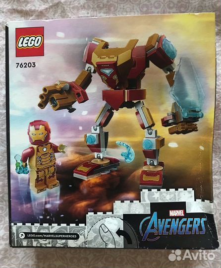 Lego Marvel Super Heroes 76203 Железный человек