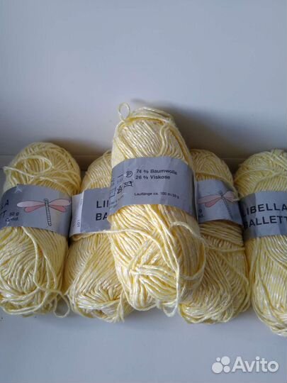 Качественная пряжа Хлопок + (Германия, Италия)