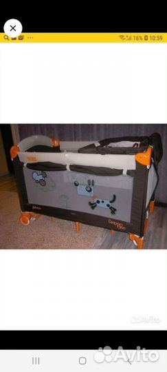 Манеж кровать