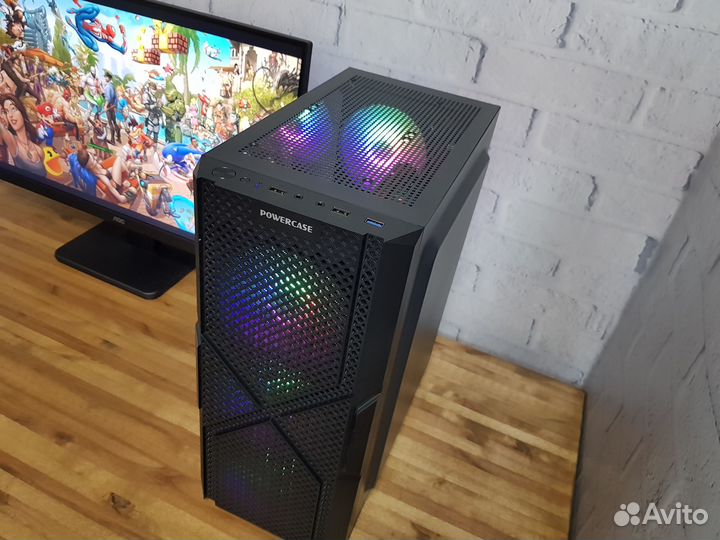 Игровой пк Intel c GTX1650Super / SSD 240Gb + HDD