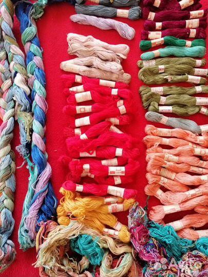 Советские нитки мулине