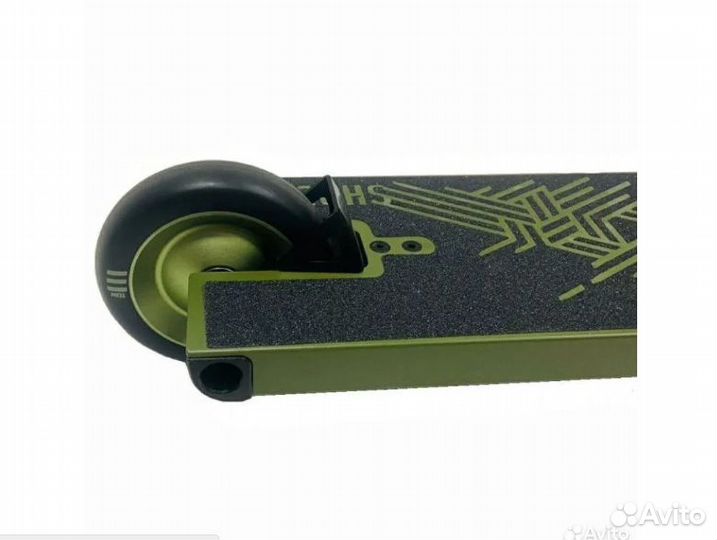 Самокат трюковой Tech team Shreder, зеленый