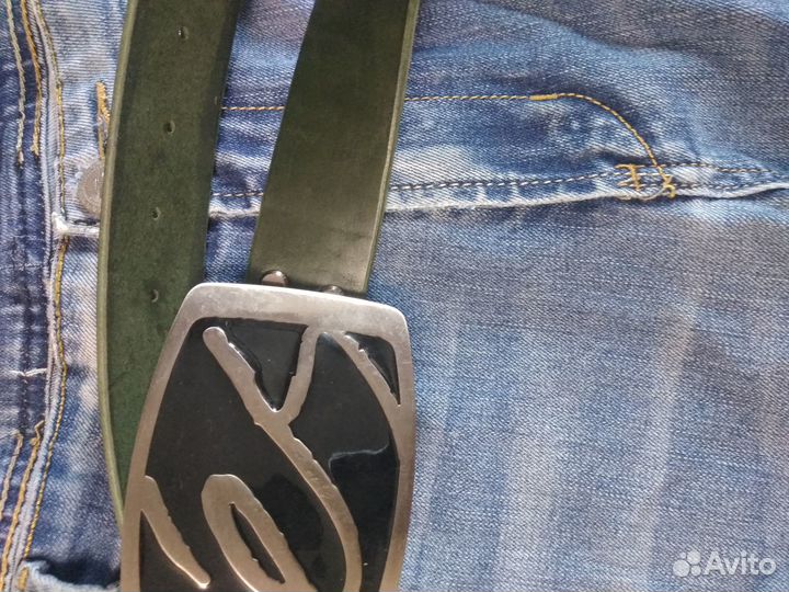 Ремень кожаный