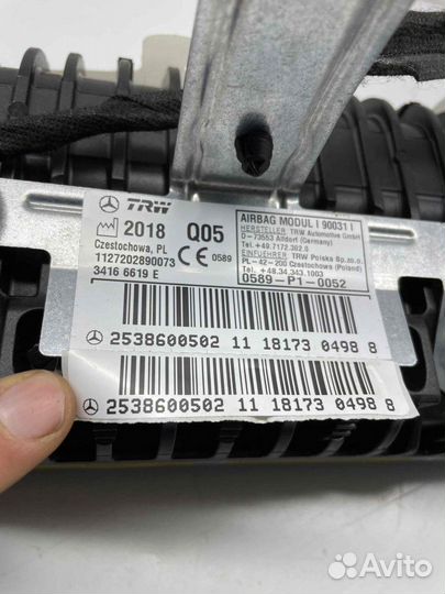 Подушка безопасности пассажирская (в торпедо) Merc