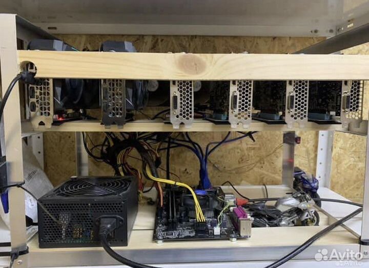 Майнинг ферма риг maning bitcoin