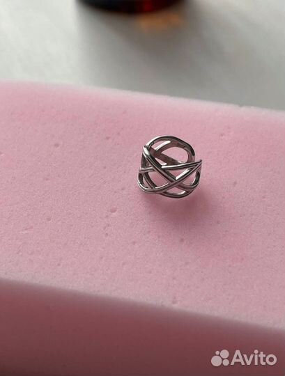 Кафф серебро 925