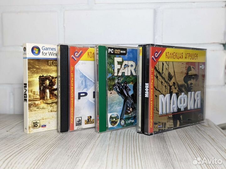 Комплект DVD-дисков с играми для PC (5 шт.)
