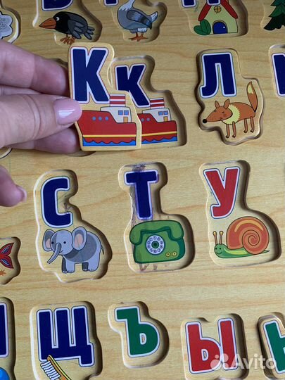 Пазл азбука, прописи новые