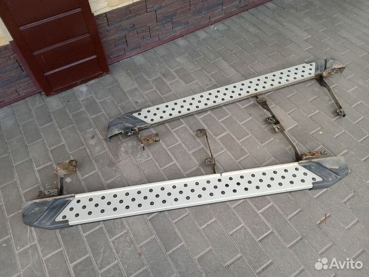 Пороги подножки Kia Sportage 4