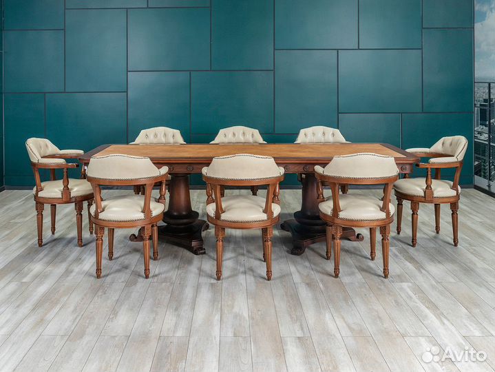 Стол для переговоров со стульями malaga Италия