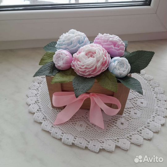 Букеты из мыла ручной работы