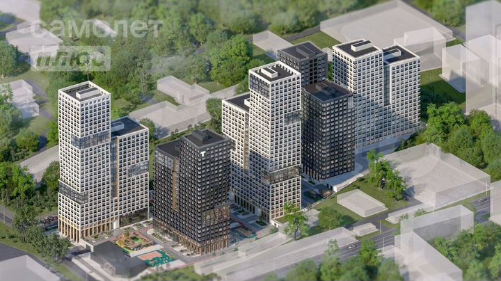 Квартира-студия, 23,2 м², 3/26 эт.