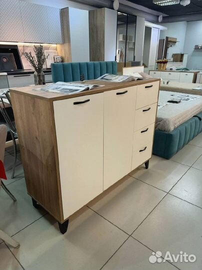 Комод большой белый