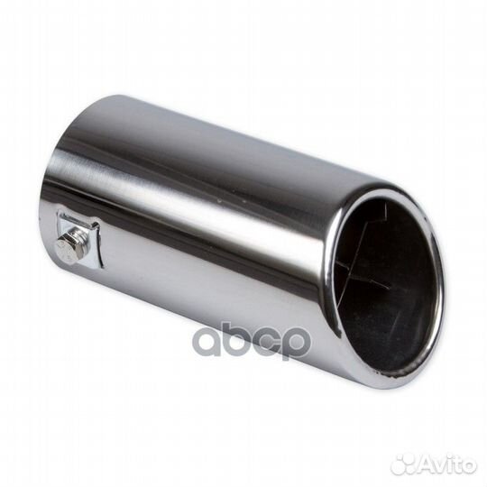Насадка на глушитель 63х135х63 мм. хром A070100