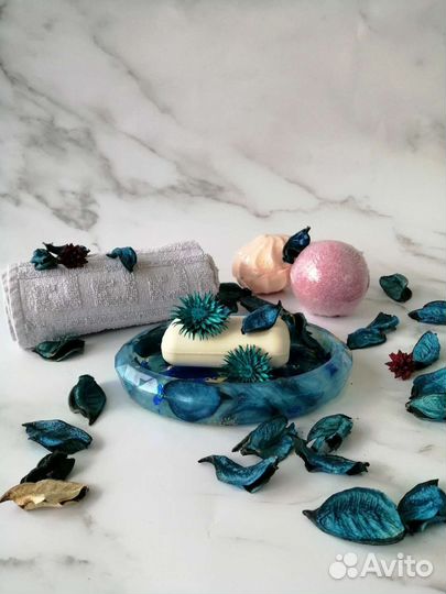 Мыльница из эпоксидкой смолы