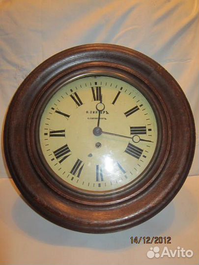 Часы кабинетные Фридрих Винтер Санкт-Петербург