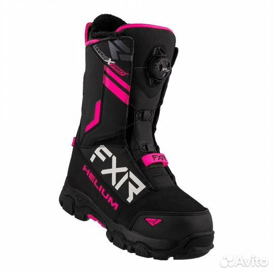 Ботинки женские FXR Helium BOA Black/Fuchsia 21070