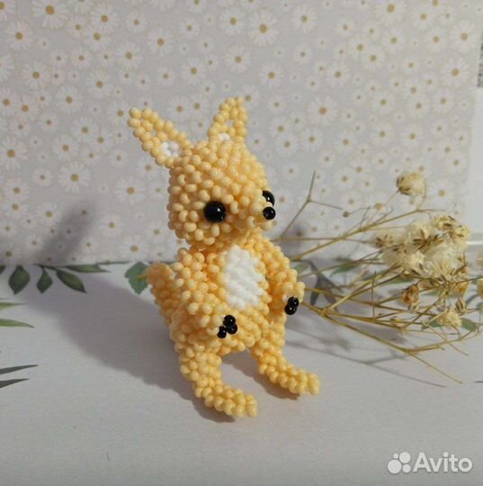 Кенгуру из бисера