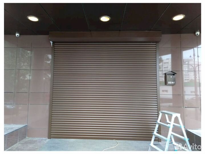 Ворота роллетные Аlutech