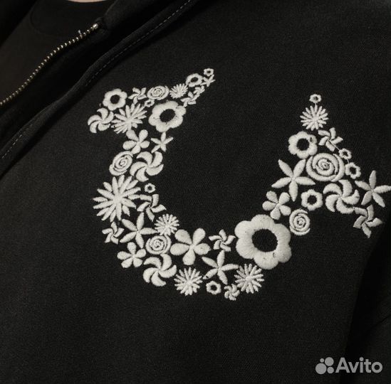 Зип худи true religion x supreme