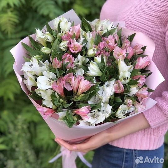Альстромерия букет из альстромерии цветы Тверь