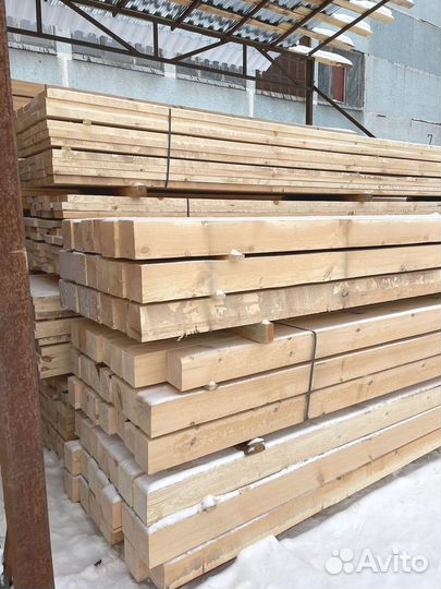 Доска обрезная 25х150х6000мм от производителя
