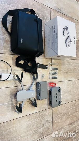 Квадрокоптер DJI mini 2 fly more combo