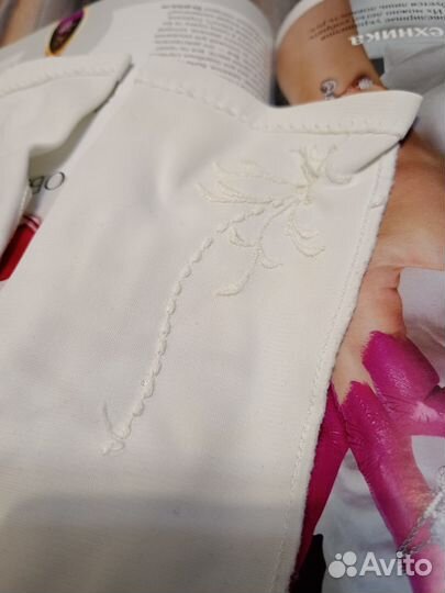 Перчатки белые женские