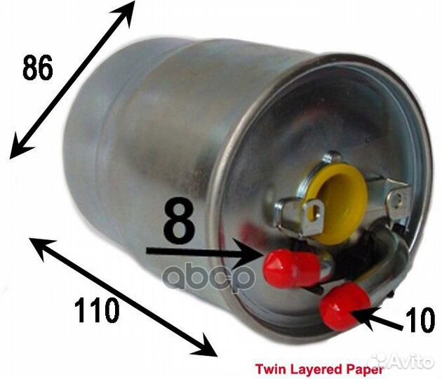 Фильтр топливный FSP31035 azumi