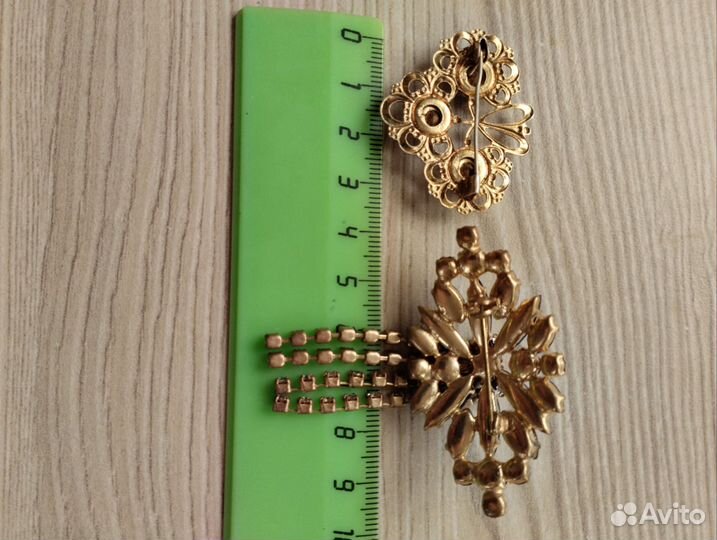 Брошь винтаж СССР- Чехословакия