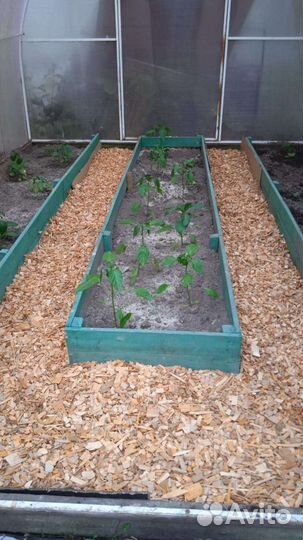 Щепа декоративная мульча