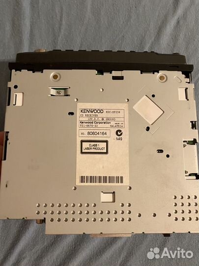 Магнитола kenwood KDC-MP239