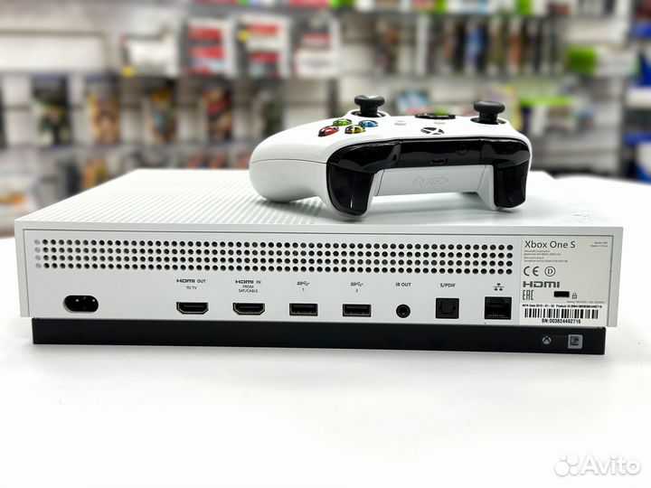 Xbox One S (1 Tb) Б/У+3 мес гарантии