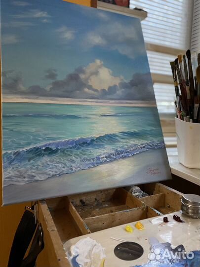 Картина морской пейзаж