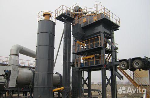 Мобильный асфальтобетонный завод YLB 1000