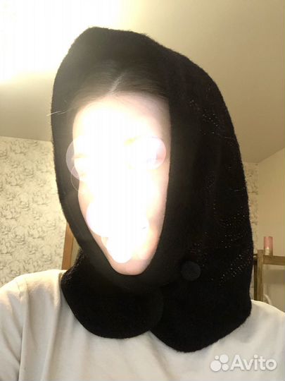 Шапка капор женская