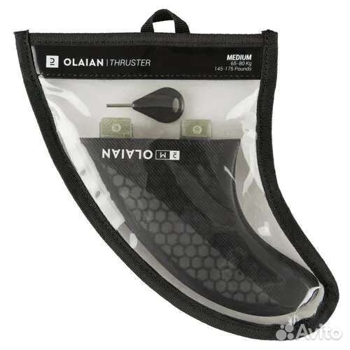 Фины для серф доски fcs (4'5 М) olaian decathlon