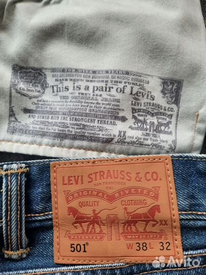 Джинсы Levis 501 Мексика