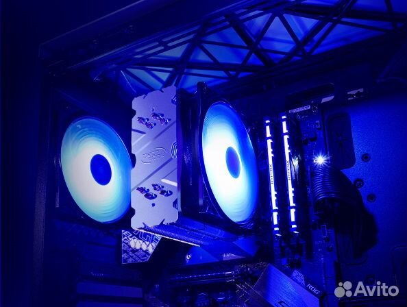 Кулер для процессора Deepcool gammaxx 400 V2 Blue